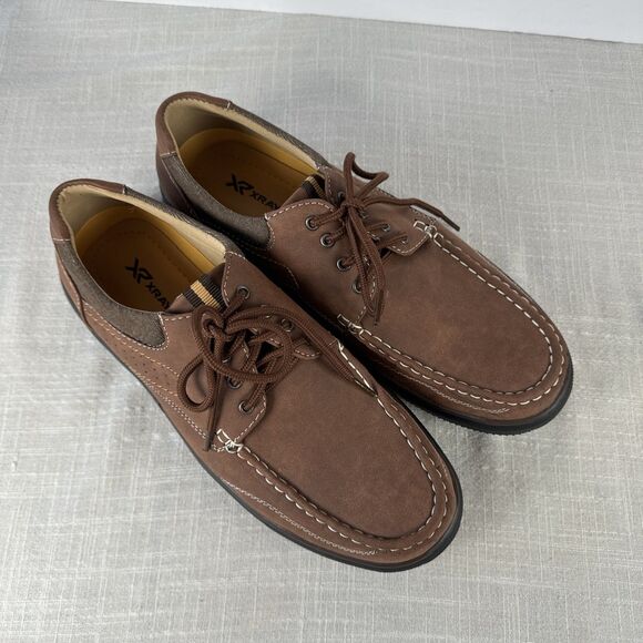 Xray Footwear Men's Orville Loafers Size 9.5 Brown (XRW2215) Flaw‎ - Picture 2 of 12